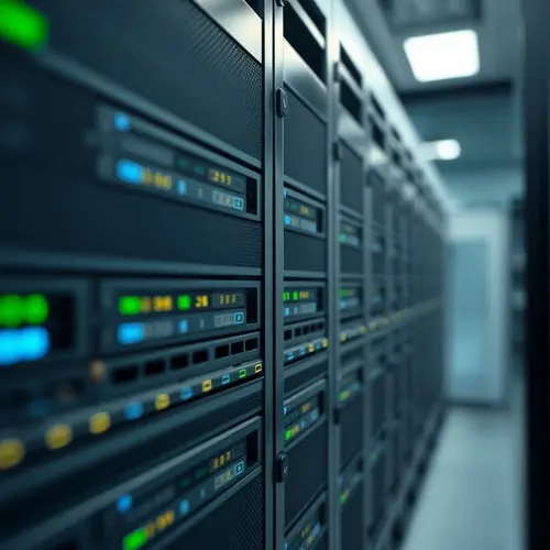 A generic placeholder image showing a server rack in a data center.